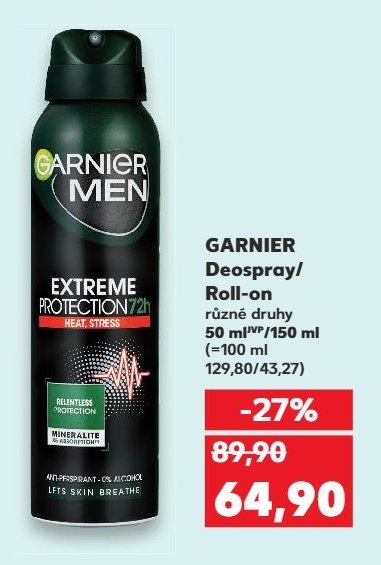 GARNIER Deospray/ Roll-on
