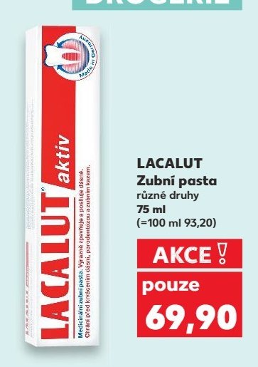 LACALUT Zubní pasta