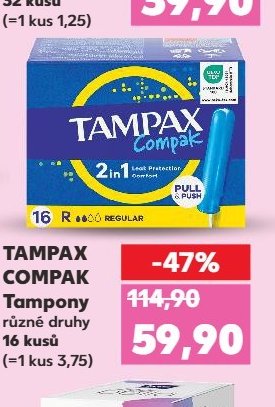 Tampax Compak Tampony