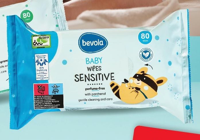 Bevola Baby Wipes Sensitive