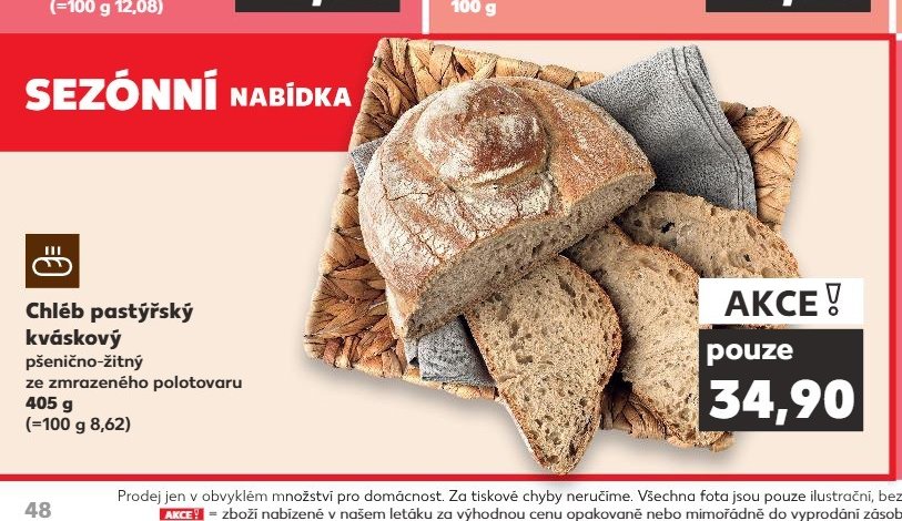 Chléb pastýřský kváskový