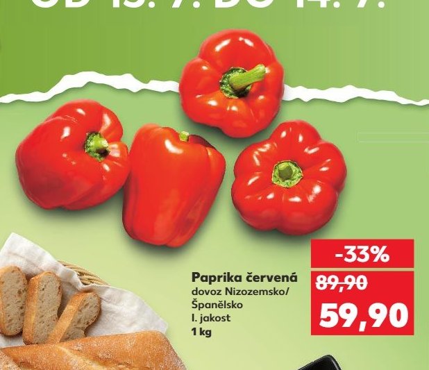 Paprika červená