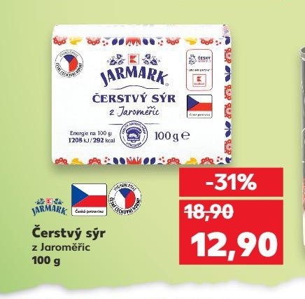 Čerstvý sýr z Jaroměřic