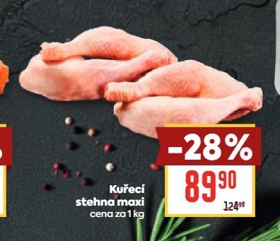 Kuřecí stehna maxi