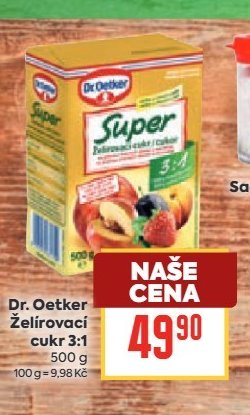 Dr. Oetker Želírovací cukr 3:1