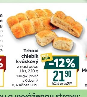Trhací chlebík kváskový
