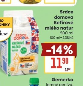 Srdce domova Kefírové mléko natur