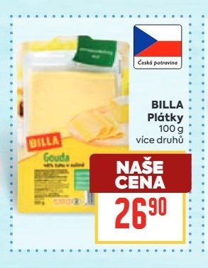 BILLA Plátky