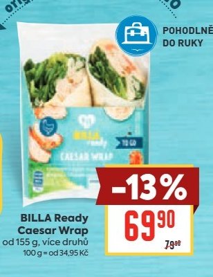 BILLA Ready Caesar Wrap
