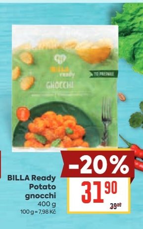 BILLA Ready Potato gnocchi