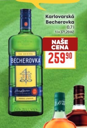 Karlovarská Becherovka 0,7 l