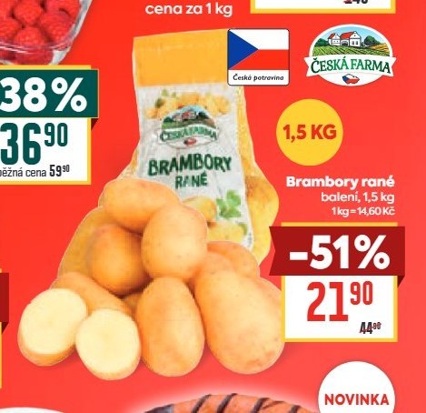 Brambory rané