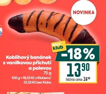 Koblihový banánek