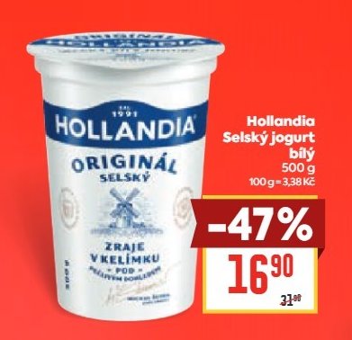Hollandia Selský jogurt bílý