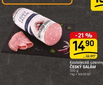 Kostelecké uzeniny ČESKÝ SALÁM