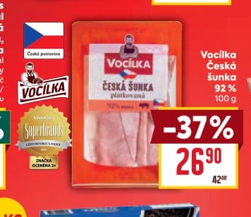 Vocílka Česká šunka