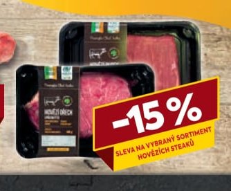 Hovězí steak (sleva na sortiment)
