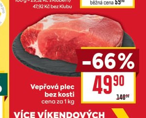 Vepřová plec