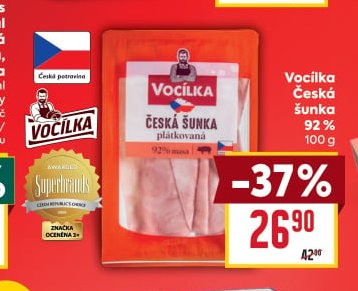 Vocílka Česká šunka