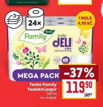 Tento Family Toaletní papír