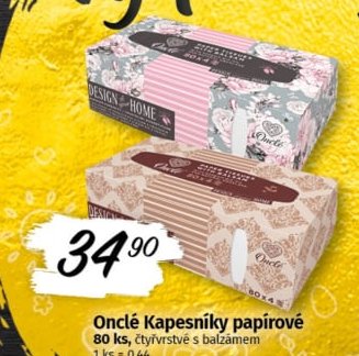 Onclé Kapesníky papírové