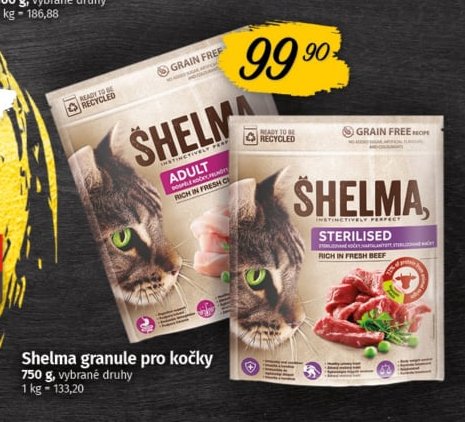 Shelma granule pro kočky