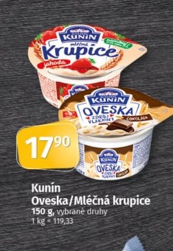 Kunín Oveska/Mléčná krupice