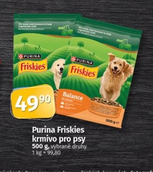Purina Friskies krmivo pro psy
