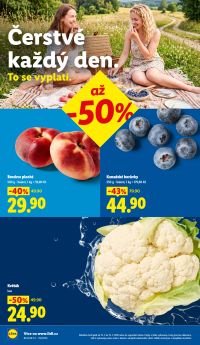 aktuální leták Lidl 13.7.2026-15.7.2026