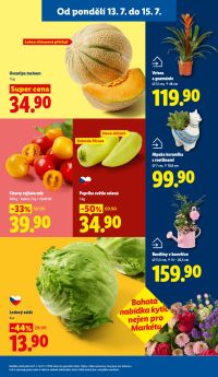 aktuální leták Lidl 13.7.2026-15.7.2026