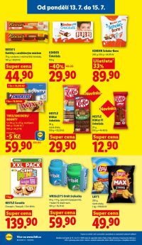 aktuální leták Lidl 13.7.2026-15.7.2026