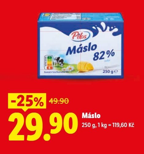 Máslo Pilos