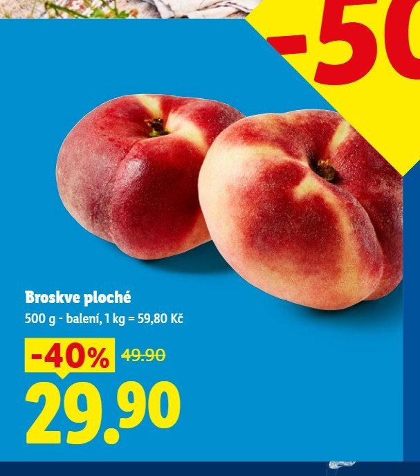 Broskve ploché