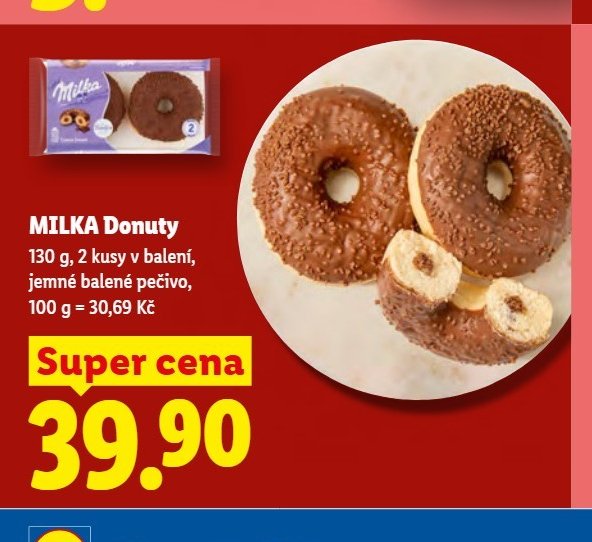 MILKA Donuty