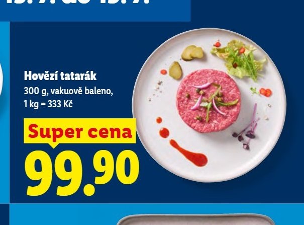 Hovězí tatarák