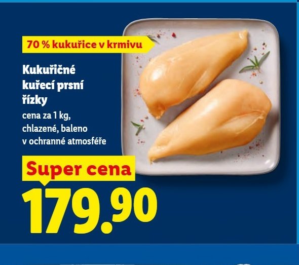 Kukuřičné kuřecí prsní řízky