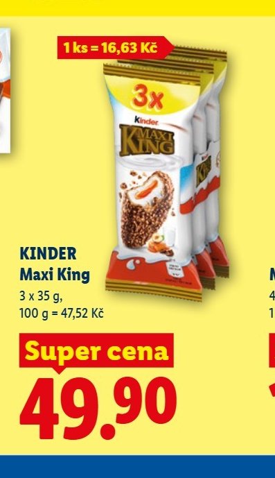 KINDER Maxi King