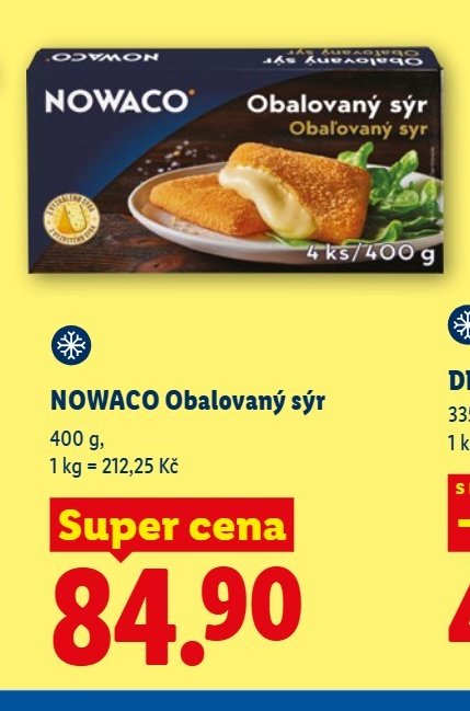 NOWACO Obalovaný sýr