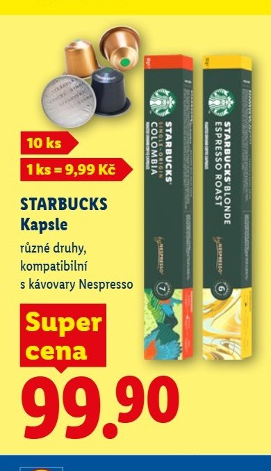 STARBUCKS Kapsle