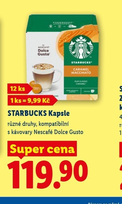 STARBUCKS Kapsle (Dolce Gusto)
