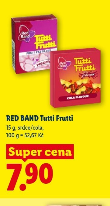 RED BAND Tutti Frutti