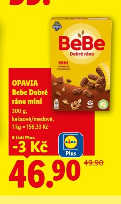 OPAVIA Bebe Dobré ráno mini