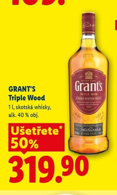 GRANT'S Triple Wood
