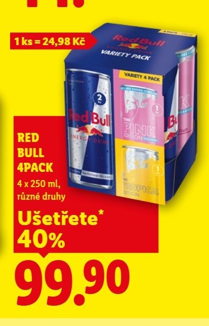 RED BULL 4PACK