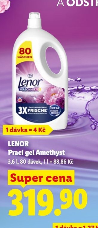 LENOR Prací gel Amethyst