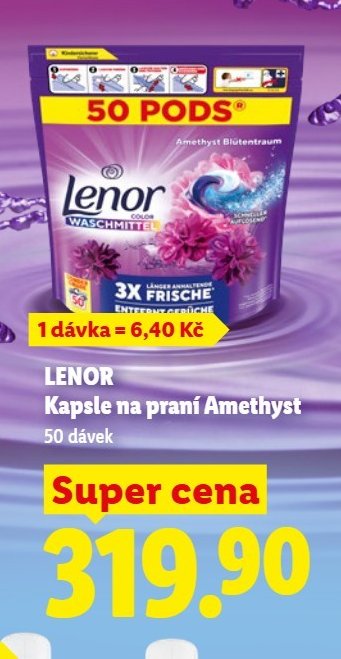 LENOR Kapsle na praní Amethyst