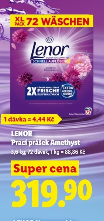 LENOR Prací prášek Amethyst