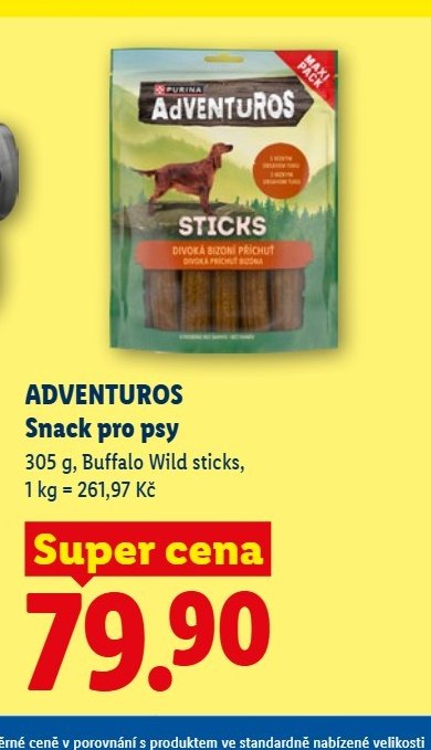 ADVENTUROS Snack pro psy