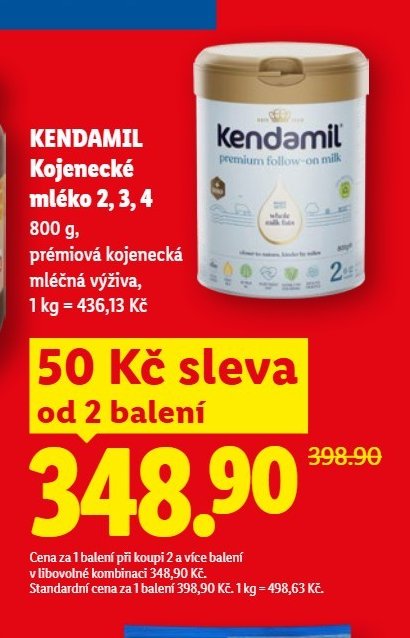 KENDAMIL Kojenecké mléko