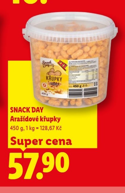 SNACK DAY Arašídové křupky